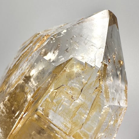 【ガネッシュヒマール産】マイカ&リモナイトイン天然ヒマラヤ水晶⑬/Ganesh Himal Mica&Limonite in Himalayan Quartz