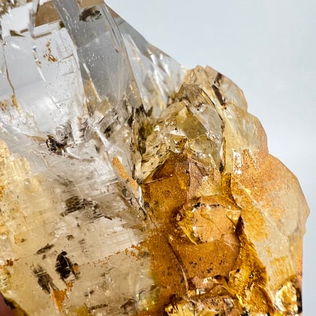 【ガネッシュヒマール産】リモナイトイン天然ヒマラヤ水晶/Ganesh Himal Limonite in Himalayan Quartz