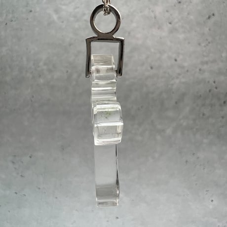 【ガネッシュヒマール産】天然ヒマラヤ水晶クロスペンダントトップ⑩/Ganesh Himal Himalayan Quartz Cross Pendant Top