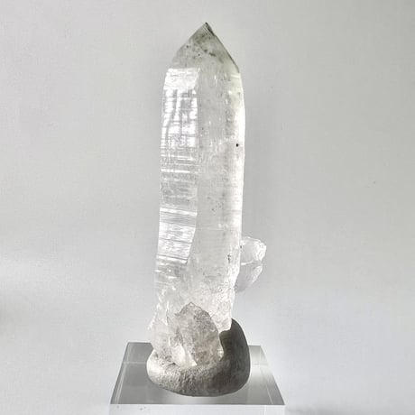 【マナスル産】クローライトイン天然ヒマラヤ水晶ポイント/Manaslu Chlorite in Himalayan Quartz Point