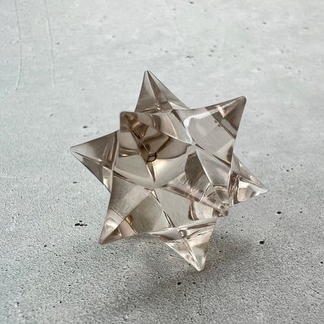 【ガウリシャンカール産】天然ヒマラヤスモーキークォーツ アステロイド⑦/Gaurishankar HimalayanSmoky Quartz "Asteroid"Super Markaba Star