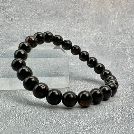 ネパール産🇳🇵ヒマラヤドラバイトトルマリン ブレスレット7mm内径16/Nepal Himalayan dravite tourmaline Bracelet