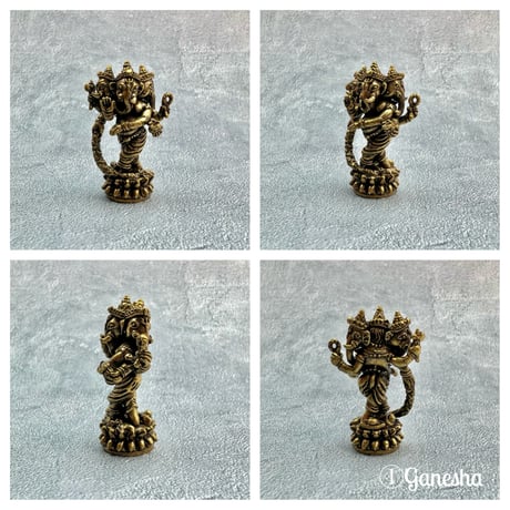 ミニ仏像【C】Mini Statue"Ganesha/Shiva Lingam"