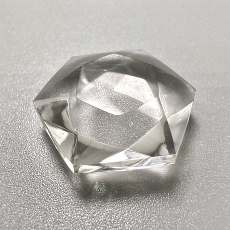 【ガネッシュヒマール産】天然ヒマラヤ水晶"ヘキサゴン六芒星"ルース⑪/Ganesh Himal Himalayan Quartz Hexagon×Hexagram Loose