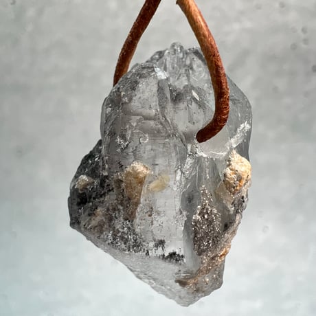 【カイラス産】天然ヒマラヤ水晶ペンダントトップ⑥/Kailash Himalayan Quartz Pendant Top