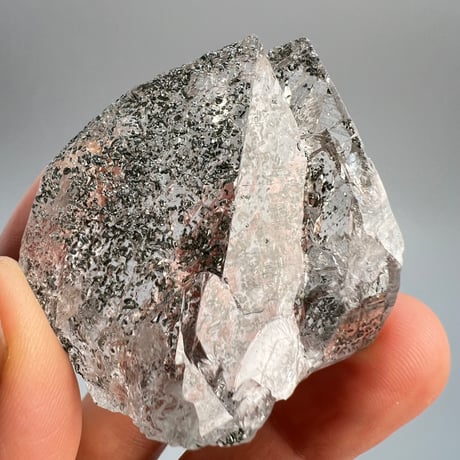 【ガネッシュヒマール産】クローライトイン天然ヒマラヤ水晶/Ganesh Himal Chlorite in Himalayan Quartz