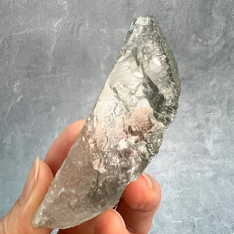 【ガネッシュヒマール産】クローライトイン天然ヒマラヤ水晶/Ganesh Himal Chlorite in Himalayan Quartz