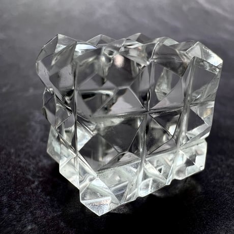 【マニハール産】 天然ヒマラヤ水晶"ピラミッドキューブ"⑧/Manihar Himalayan Quartz "Pyramid Cube"