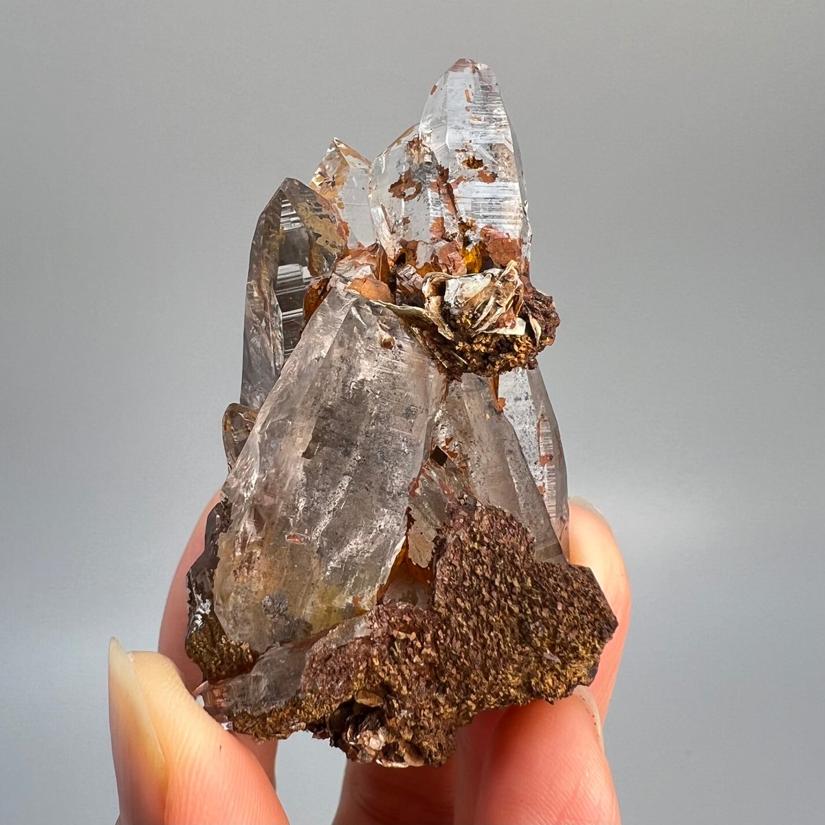 龍神の水晶✧超希少ヒンドゥーグリーン緑水晶クラスター✺Ganesh Himal