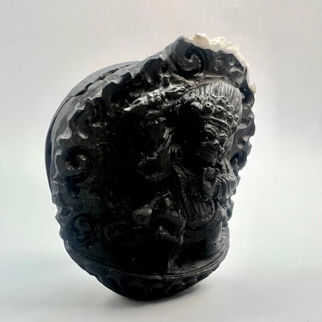【Himalayan Saligram/Ammonite 】"Kala Bhairava"①/ヒマラヤ サリグラム/アンモナイト "カーラバイラヴァ"