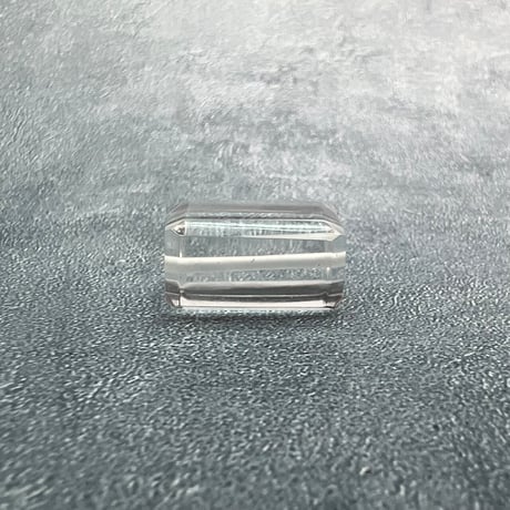 【ガネッシュヒマール産】天然ヒマラヤ水晶"手磨き加工"スクエアビーズ④/Ganesh Himal  Himalayan Quartz Square Beads