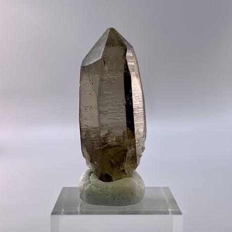 ガウリシャンカール産天然ヒマラヤスモーキークォーツポイント/Gaurishankar HimalayanSmoky Quartz Point