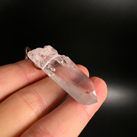 【アンナプルナ産】天然ヒマラヤ水晶ペンダント④/Annapurna Himalayan Quartz Pendant