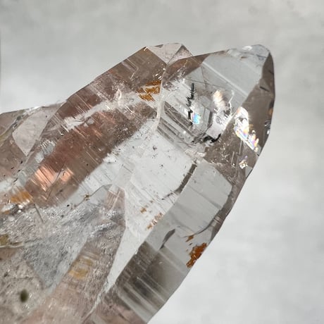 【ガネッシュヒマール産】リモナイトイン天然ヒマラヤ水晶ペンダント①/Ganesh Himal Limonite in Natural Pendant
