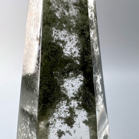 【ガネッシュヒマール産】クローライトイン天然ヒマラヤ水晶ポリッシュポイント/Ganesh Himal Chlorite in Himalayan Quartz Polish Poin