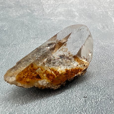 ハイクオリティ【ガネッシュヒマール産】リモナイトイン天然ヒマラヤ水晶/Ganesh Himal Limonite in Himalayan Quartz