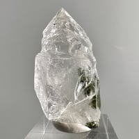 【ガネッシュヒマール産】クローライトイン天然ヒマラヤ水晶ミニポイント"RR" Ganesh Himal Chlorite in Himalayan Quartz Mini Point