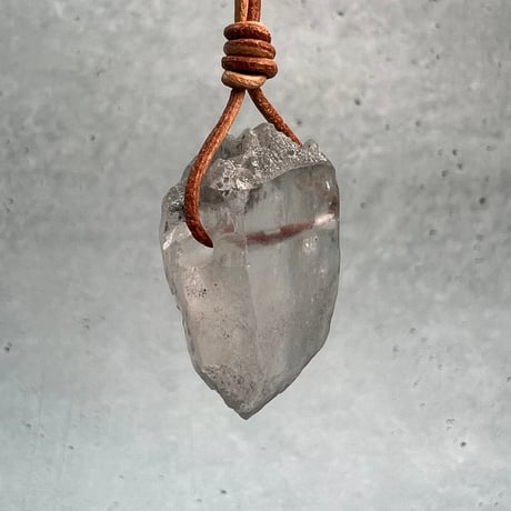 【カイラス産】天然ヒマラヤ水晶ペンダントトップ①/Kailash Himalayan Quartz Pendant Top