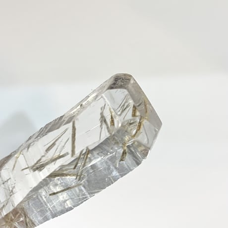 【ガネッシュヒマール産】アクチノライトイン天然ヒマラヤ水晶ミニポイント/Ganesh Himal Actinolite in Himalayan Quartz Mini Point