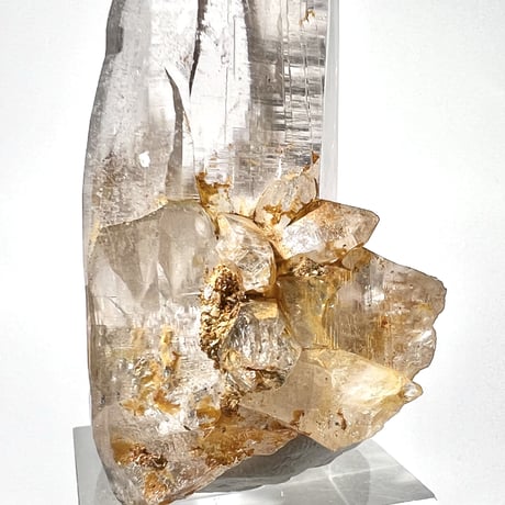 【ガネッシュヒマール産】天然ヒマラヤ水晶ポイント/GaneshHimal Natural Himalayan QuartzPoint