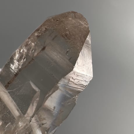 ガウリシャンカール産スモーキークォーツ&カイラスクォーツデザインブレスレット/Gaurishankar & Kailash Quartz Design Bracelet