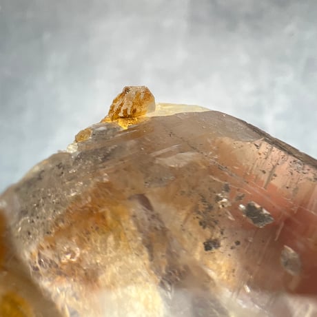 【ガネッシュヒマール産】リモナイトイン天然ヒマラヤ水晶/Ganesh Himal Limonite in Himalayan Quartz