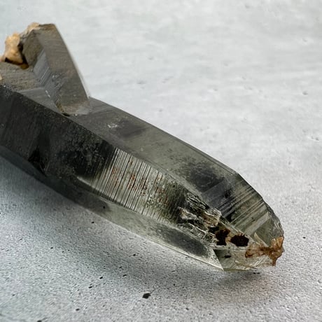 【ガネッシュヒマール産】クローライトイン天然ヒマラヤ水晶/Ganesh Himal Chlorite in Himalayan Quartz