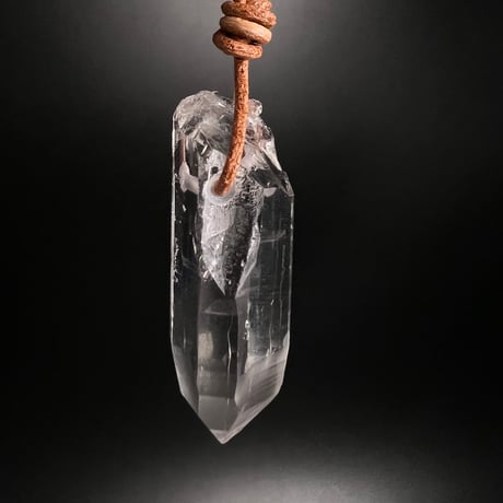 【アンナプルナ産】天然ヒマラヤ水晶ペンダント⑧/Annapurna Himalayan Quartz Pendant
