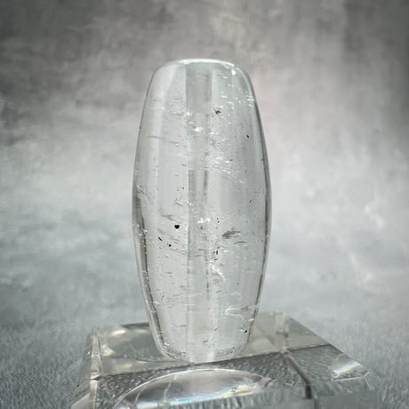 【カイラス産】天然ヒマラヤ水晶バレルビーズ①/Kailash Himalayan Quartz Barrel Beads