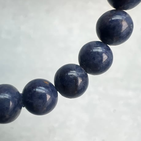 【天然サファイア】ブレスレット(6.8mm/内径14cm)②/Sapphire Bracelet