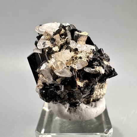 ネパールジャジャルコット産 ヒマラヤ天然ブラックトルマリン原石④/Nepal Jajarkot Himalayan Natural Black Tourmaline