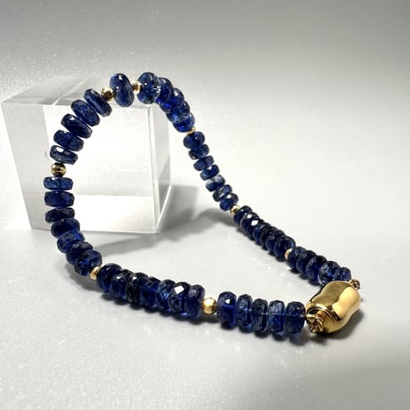 ネパール産ヒマラヤカイヤナイト ブレスレット2️⃣ NEPAL Himalayan Kyanite Bracelet