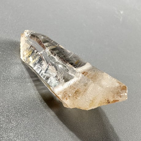 【ガネッシュヒマール産】リモナイトイン天然ヒマラヤ水晶ペンダントトップ/GaneshHimal Limonite in Natural Pendant Top