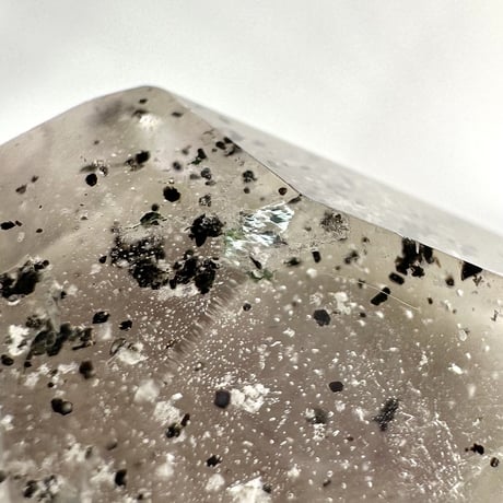 【ガネッシュヒマール産】雲母入り天然ヒマラヤ水晶 ペンダントトップ Ganesh Himal Mica in Himalayan Quartz  Pendant Top