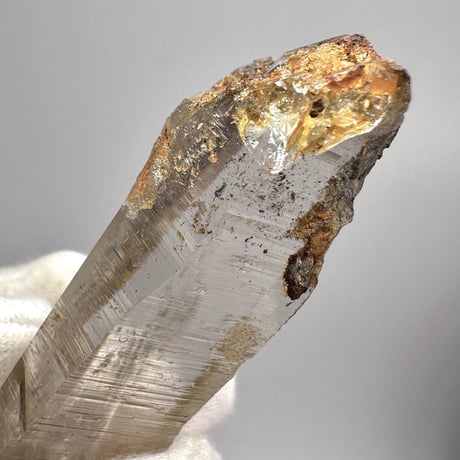 【ガネッシュヒマール産】リモナイトイン天然ヒマラヤ水晶 ⑧/Ganesh Himal Limonite in Himalayan Quartz
