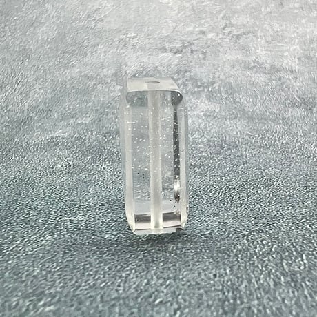 【ガネッシュヒマール産】天然ヒマラヤ水晶"手磨き加工"スクエアビーズ③/Ganesh Himal  Himalayan Quartz Square Beads
