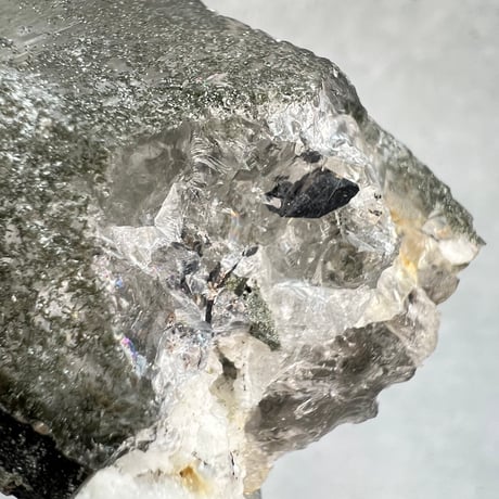 【ガネッシュヒマール産】クローライトイン天然ヒマラヤ水晶/Ganesh Himal Chlorite in Himalayan Quartz