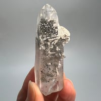 大特価【ガネッシュヒマール産】クローライトイン天然ヒマラヤ水晶⑫/Ganesh Himal Chlorite in Himalayan Quartz