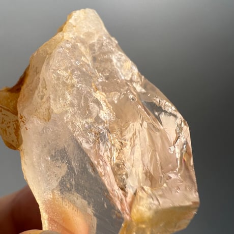 【ガネッシュヒマール産】リモナイトイン天然ヒマラヤ水晶/Ganesh Himal Limonite in Himalayan Quartz