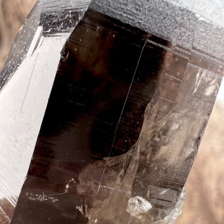 ガウリシャンカール産天然ヒマラヤスモーキークォーツポイント/GauriShankar Himalayan Smoky Quartz