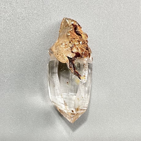 【ガネッシュヒマール産】リモナイトイン天然ヒマラヤ水晶ペンダントトップ/GaneshHimal Limonite in Natural Pendant Top