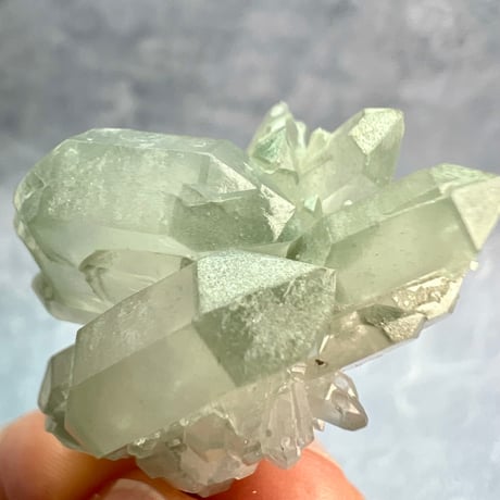 【マナスル産】クローライトイン天然ヒマラヤ水晶②/Manaslu Chlorite in Himalayan Quartz