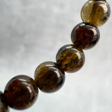 ネパール産🇳🇵ヒマラヤドラバイトトルマリン ブレスレット5.8mm内径15Nepal Himalayan dravite tourmaline Bracelet
