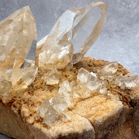【ガネッシュヒマール産】リモナイトイン天然ヒマラヤ水晶/Ganesh Himal Limonite in Himalayan Quartz