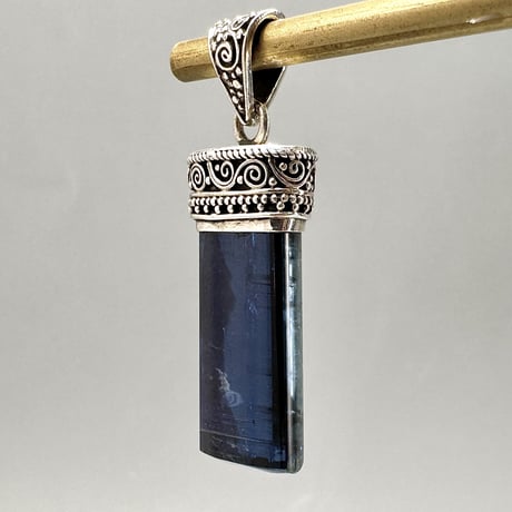 ネパール産ヒマラヤカイヤナイトS/V925ペンダントトップ ⑥ NEPAL Himalayan Kyanite Pendant Top
