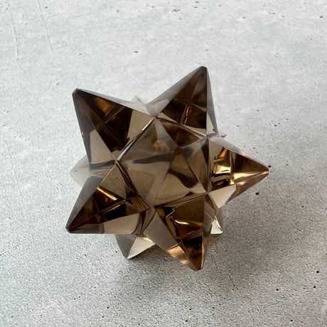 【ガウリシャンカール産】天然ヒマラヤスモーキークォーツ アステロイド③/Gaurishankar HimalayanSmoky Quartz "Asteroid"Super Markaba Star