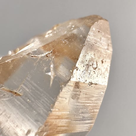 【ガネッシュヒマール産】リモナイトイン天然ヒマラヤ水晶ミニポイント"II"/Ganesh Himal Limonite in Himalayan Quartz Mini Point