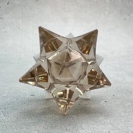 【ガウリシャンカール産】天然ヒマラヤスモーキークォーツ アステロイド①/Gaurishankar HimalayanSmoky Quartz "Asteroid"Super Markaba Star