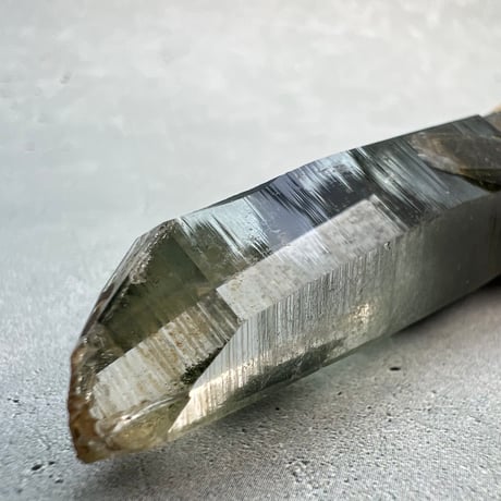 【ガネッシュヒマール産】クローライトイン天然ヒマラヤ水晶/Ganesh Himal Chlorite in Himalayan Quartz