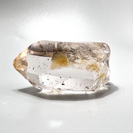 ハイクオリティー【ガネッシュヒマール産】リモナイトイン天然ヒマラヤ水晶/High Quality Ganesh Himal Limonite in Himalayan Quartz